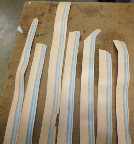 1981-1985 Ford Escort Station Wagon NOS Tutone Blue BODY STRIPE DECAL KIT - Bild 6 von 7