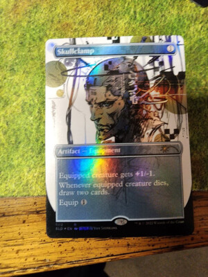 MTG 1x Skullclamp FOIL English Secret Lair Invité Spécial