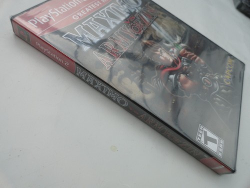 Maximo vs Army of Zin capcom Sony PlayStation 2 NTSC USA GAME NEW SEALED - Picture 8 of 9
