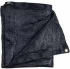 Black Shade Cloth 40% Taped Edge With Grommets 10ft X 14ft