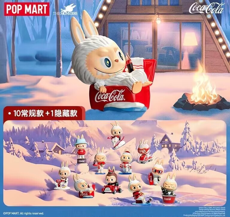 POPMART THE MONSTERS Labubu Coca-Cola Series Blind Box POPMART THE MONSTERS Labubu Coca-Cola Series Blind Box