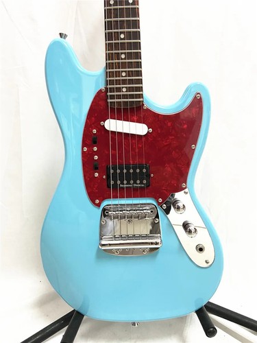 Blue Classic Mustang 6-saitige E-Gitarre Red Guard Rosenholz kostenloser Versand - Bild 6 von 8