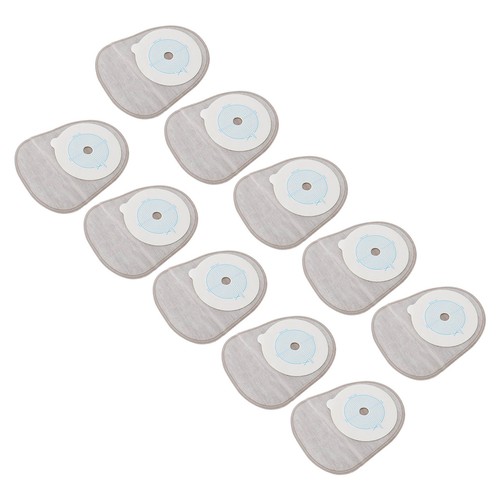 10pcs Adhesive Colostomy Pouch Lock Disposable Drainable Ostomy Bag SPM - Picture 9 of 22
