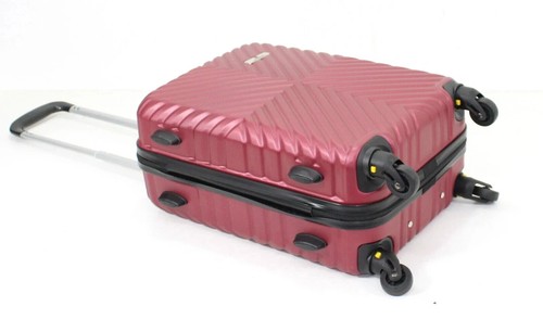 55cm Cabin Suitcase Lightweight Hard shell Carry Luggage 4 Wheel Case Bag - Picture 15 of 47