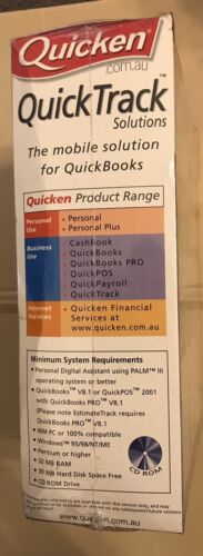 Quicken QuickTrack - Mobile Accounting - Sealed - Picture 4 of 6