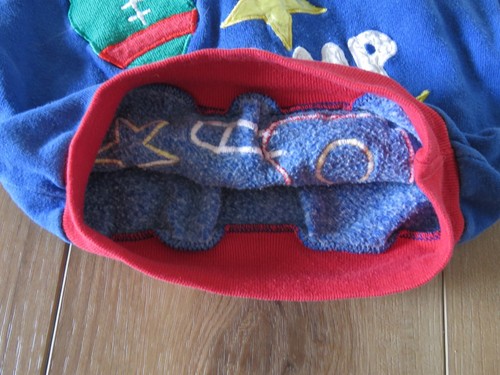 VTG Broadway 90s CHAMP Football Helmet Primary Colors Crewneck Sweatshirt Sz 12 - Picture 6 of 9