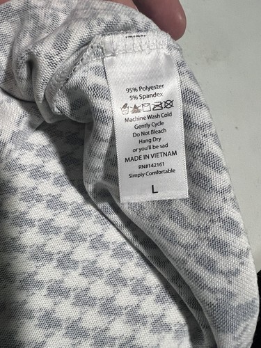 Lularoe L Caroline Cardigan Sweater Large Patchwork Multi-pattern Black White#85 - Picture 6 of 7