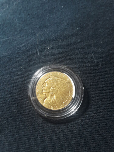 1913-S GOLD UNITED STATES $5 Dollar Indian Head Coin