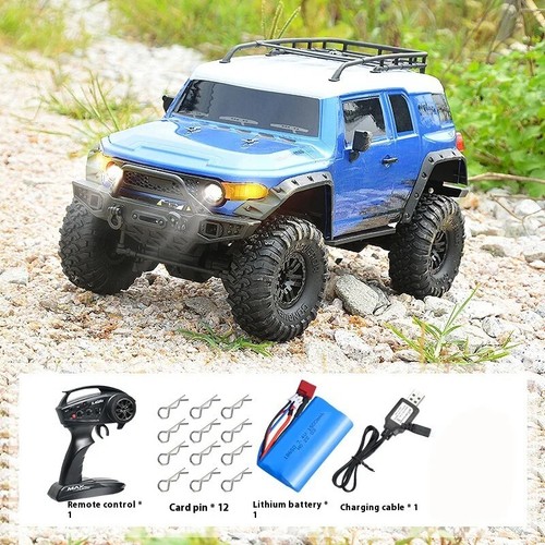 1/10 RC Double Pickup 4WD 4x4 2.4G Remote Control Rock Crawler Car Model RTR π― - Picture 9 of 12