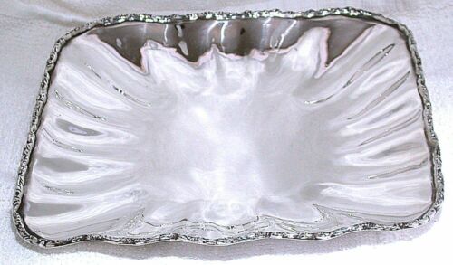 9 3/4 Inch Vintage Heavy Mexican RM Villa Sterling Silver Tray Platter Plate - Picture 2 of 11