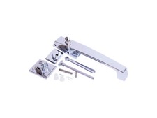 Kason OEM 1236 Series Polished Chrome Lever Turn Release Complete with Key.