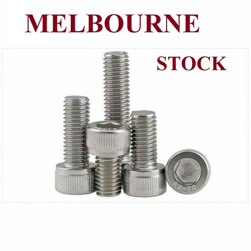 Hex Socket Cap Screw Stainless Steel(304) M5 x 12mm - 50pcs - Picture 1 of 5