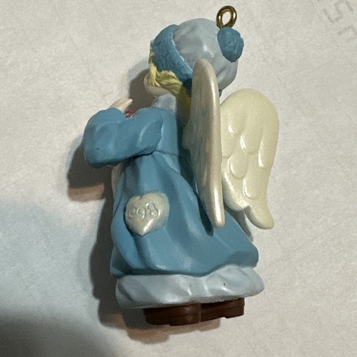 Hallmark Keepsake 1998 Guardian Friend Angel With Cat - Picture 5 of 10