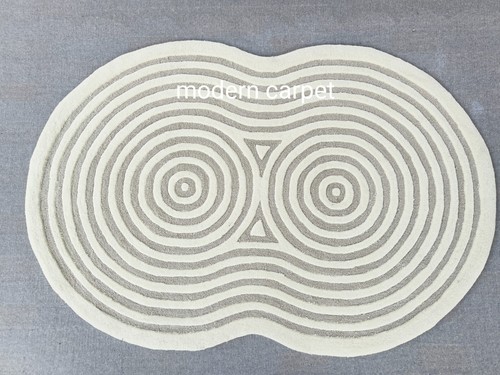 Modern Rugs Handmade 100% Woolen Hand Tufted For Home Decoration - Picture 3 of 9