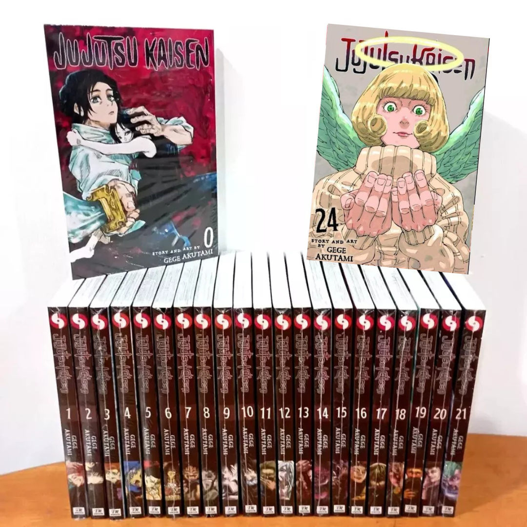 Manga Jujutsu Kaisen English Vol. 0-24 Full Set New Issue