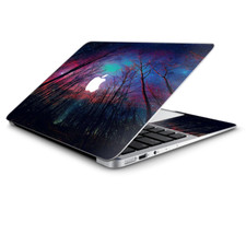 Skin Wrap for Macbook Air 11 inch Galaxy Sky through Trees Forest