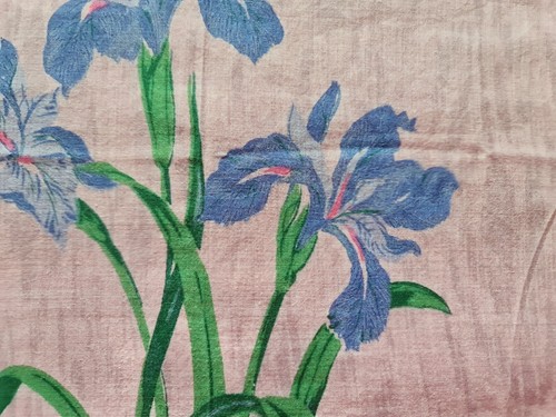 "PAÑUELOS DE COLECCIÓN AUTÉNTICOS ARTE FLORAL ORQUÍDEA ALGODÓN 12" - Imagen 2 de 3