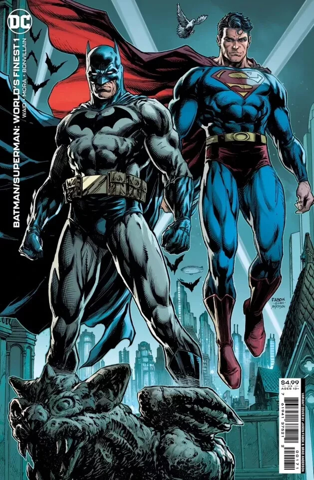 Batman/Superman: World's Finest (2022) #1 NM 1:50 High Five