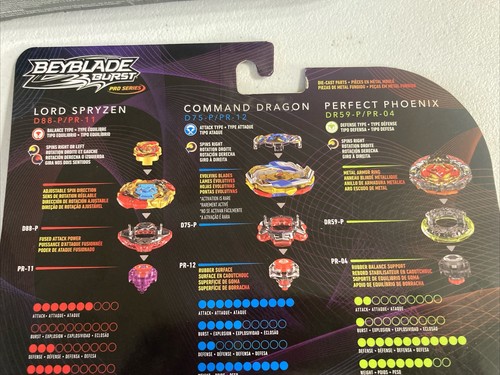 Beyblade Burst Pro Series Mythic Beast Action Figure Collection Dragon Phoenix + - Picture 2 of 2