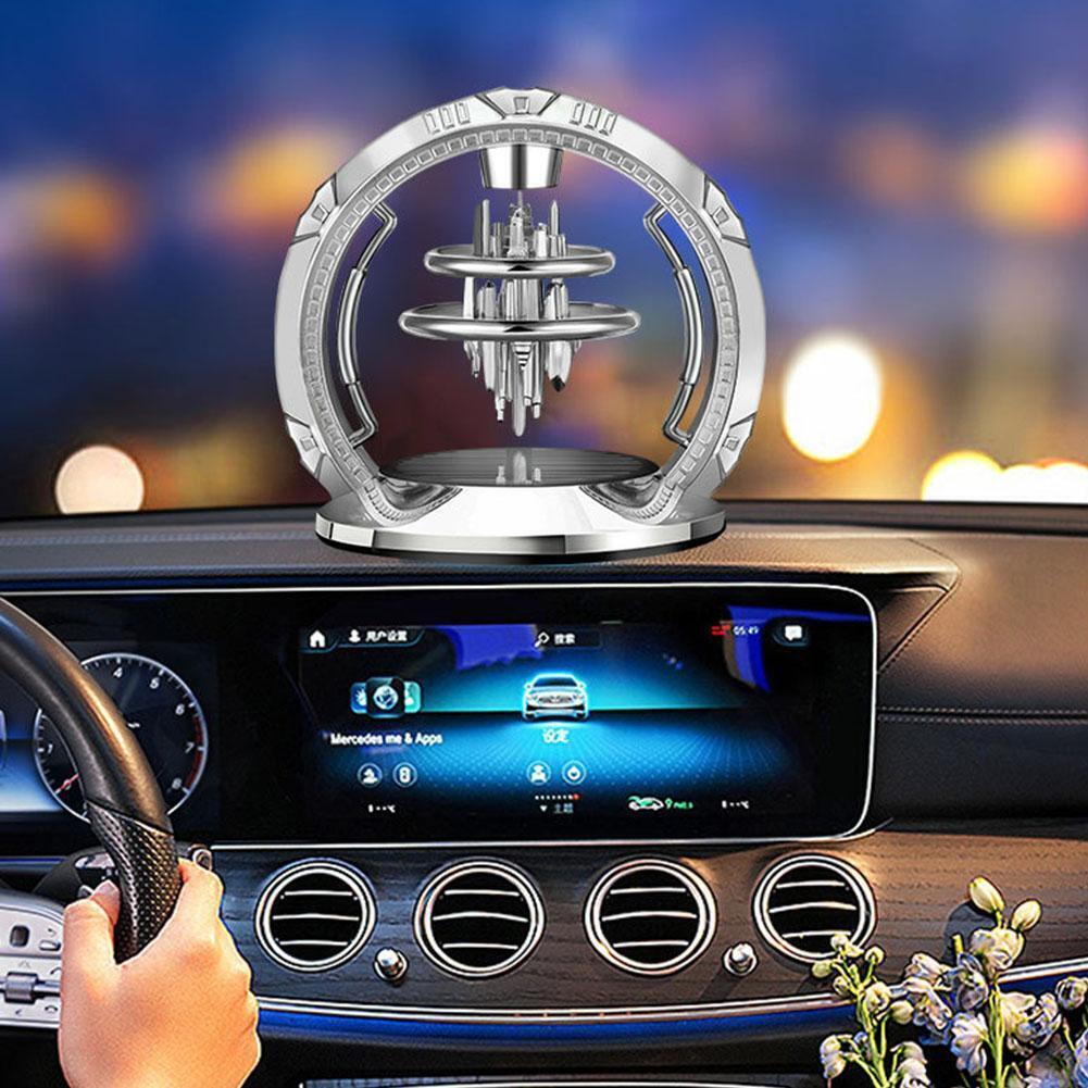 Solar Power Auto Car Spin Creative Aroma Air Freshener Diffuser AU Decor N4W2 - Picture 9 of 19