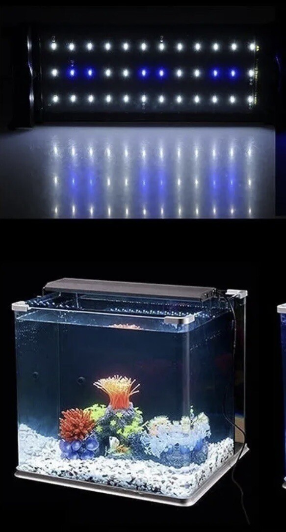 Light Blue Led Fish Tank Aquarium Light,Full Spectrum LED Fish Tank