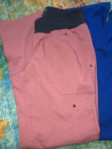 Women’s Healing Hands Scrub Pants/Lot Of 3 - Picture 2 of 8