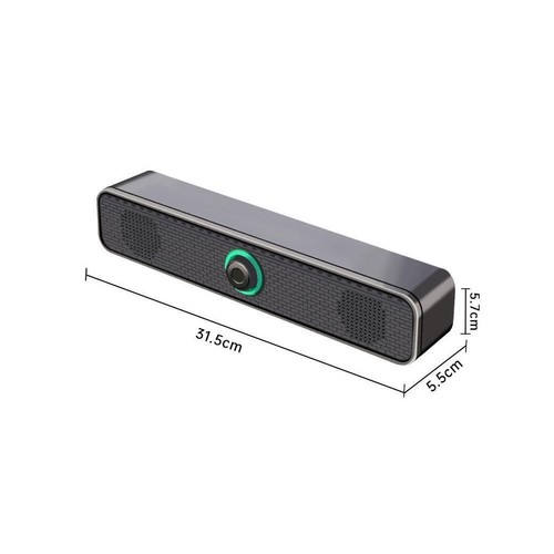 Wired Plug-In Speaker For Desktop Computer, Desktop Device External Laptop, B2D3 - Photo 15/15