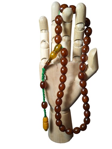 New 33 Beads Turkish Prayer Tasbih from Rods Cubuk Malzeme Tesbih Misbaha 790 - Picture 3 of 10