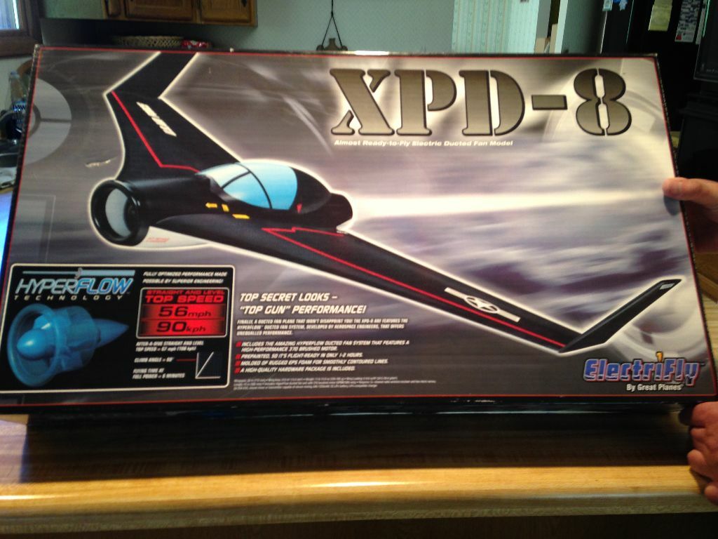 nuovo R C Electrifly XPD-8 Jet ARF Kit With Motor & Fan nuovo R C Electrifly XPD-8 Jet ARF Kit With Motor & Fan vendendo bene in tutto il mondo