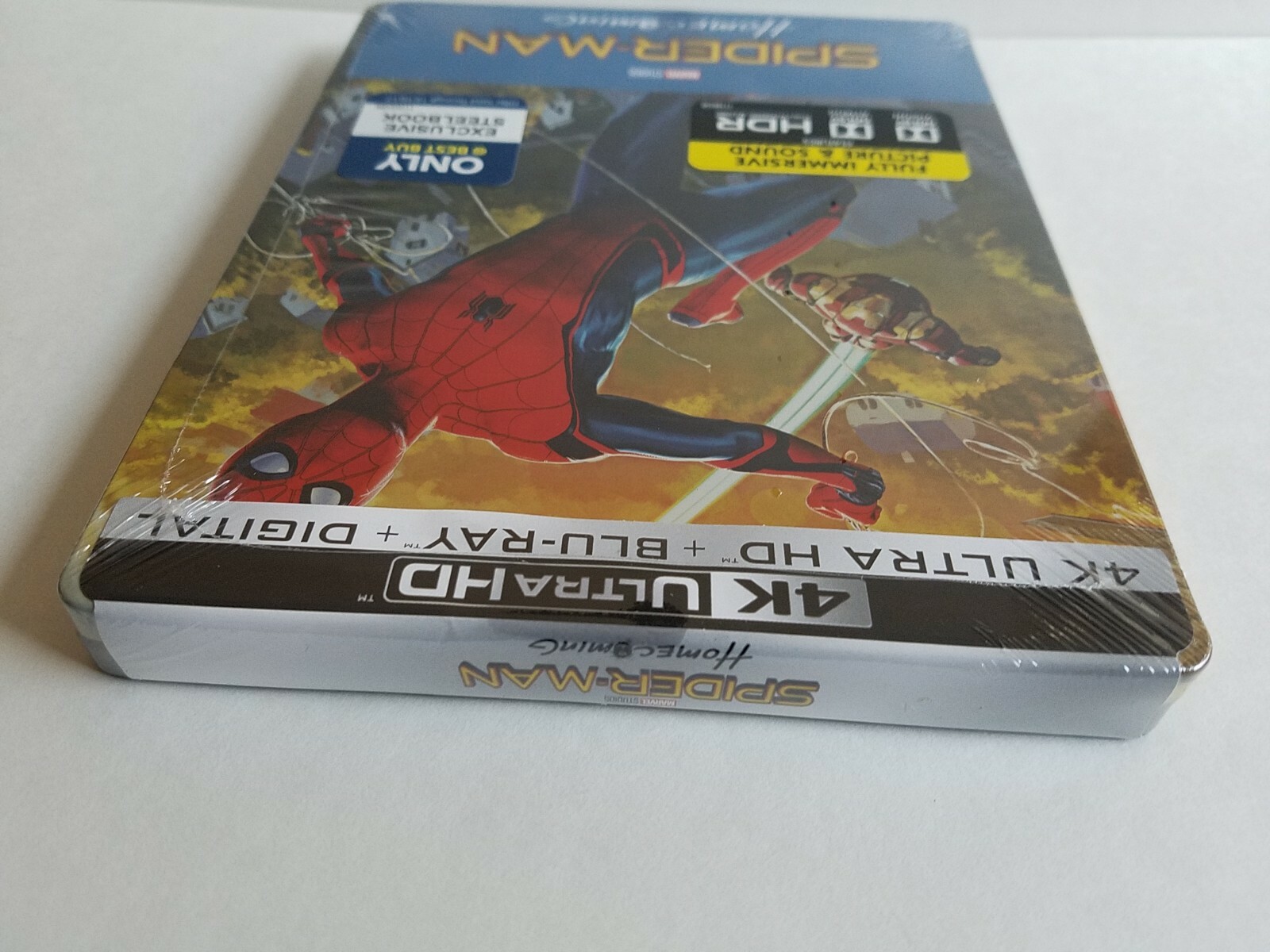 Buy Spider Man Homecoming 4k Ultra Hd Steelbook Best Buy Online Ebay