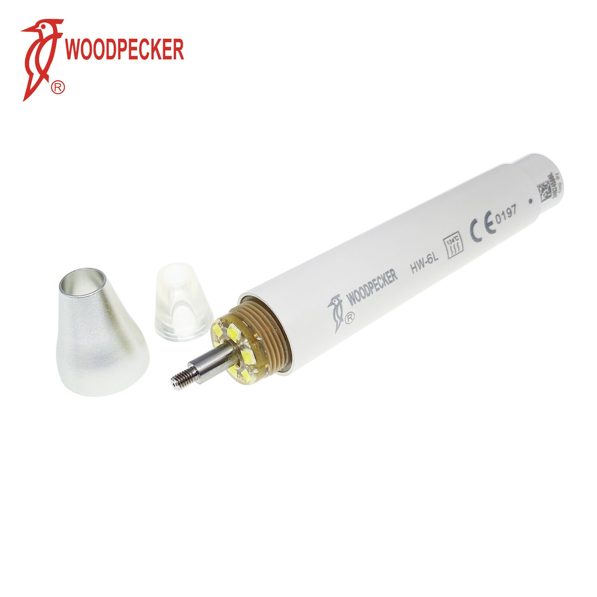 WOODPECKER HW6L ウッドペッカー ハンドピース 100% Woodpecker LED HW-6L Dental Ultrasonic Scaler Handpiece