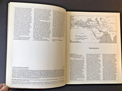 Islamic Glass, Metropolitan Museum of Art Bulletin, Fall 1986, Marilyn Jenkins - Foto 3 di 17