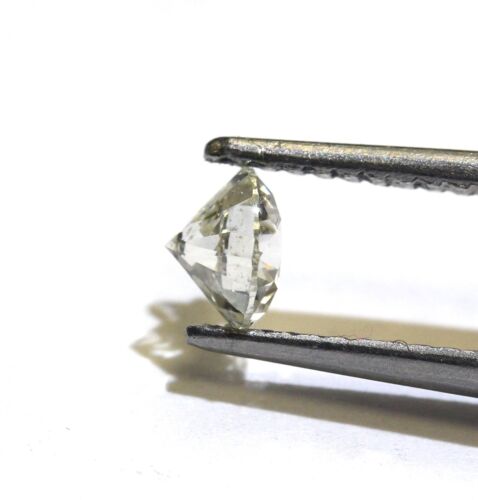 GIA certified .46ct I2 J loose round diamond estate Natural - Picture 3 of 8