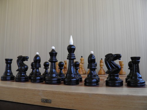 Tournament, Soviet chess with weights. Soviet chess set - Grandmaster. - Picture 7 of 10
