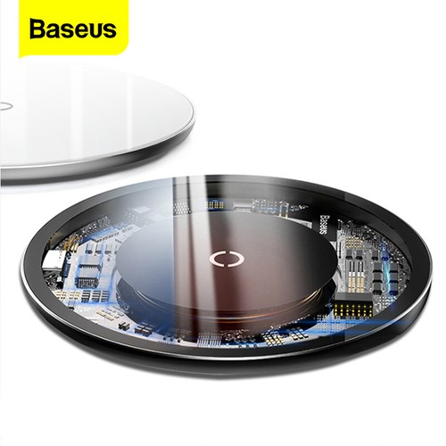 Baseus 10W Qi Wireless Charger Pad Charging Dock clear BUY 2 GET 1 FREE - Picture 3 of 4