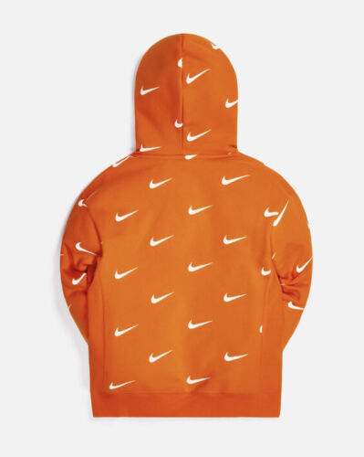Kith & Nike For New York Knicks AOP Hoodie Orange Small Box Logo Bogo - Picture 2 of 5