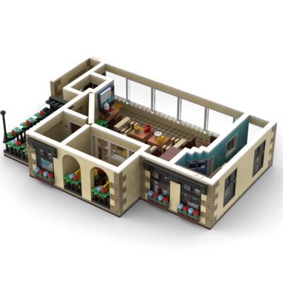 MOC-98776 Apartment Room Apartment Suite 919 Pieces Good Quality Bricks