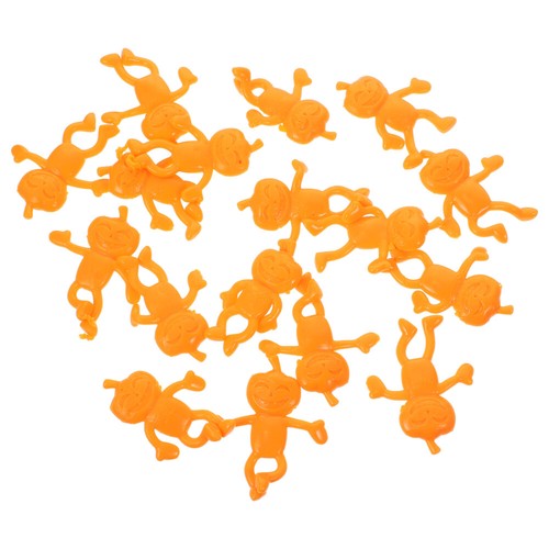 4 Pack Weichkleber Kürbismann Spielzeug Partytütenfüller Für Kinder - Zdjęcie 10 z 12