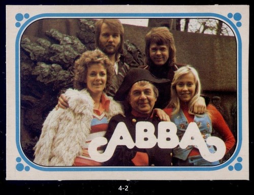 ABBA 1976 Dutch Monty Cards **SCEGLI TU** Carte Vintage -Condizioni in Descrizione - Foto 52 di 60