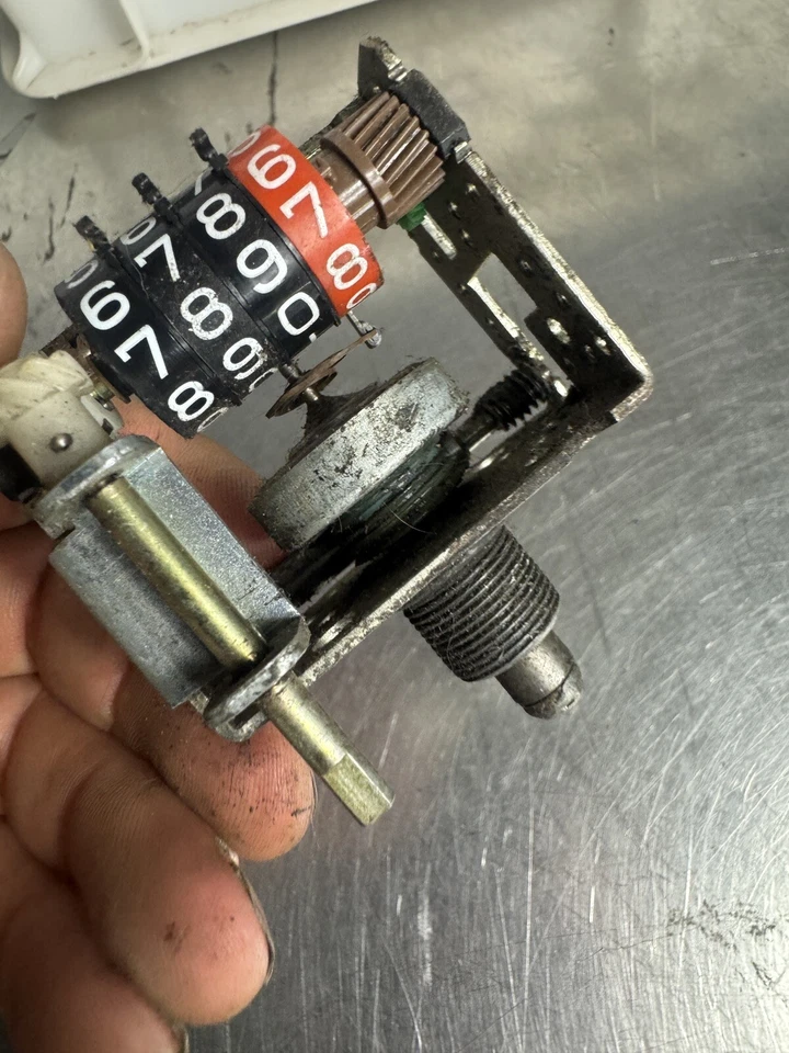 Carrete número velocímetro Speedo Harley Davidson Sportster Fxr Fxd Dena piezas originales Foto 4 de 4