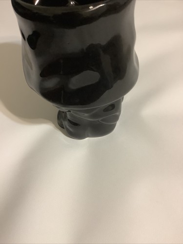 KYLO REN  Star Wars Coffee Mug Full Body Cup Goblet Vase Black 6 Inches - Picture 2 of 5