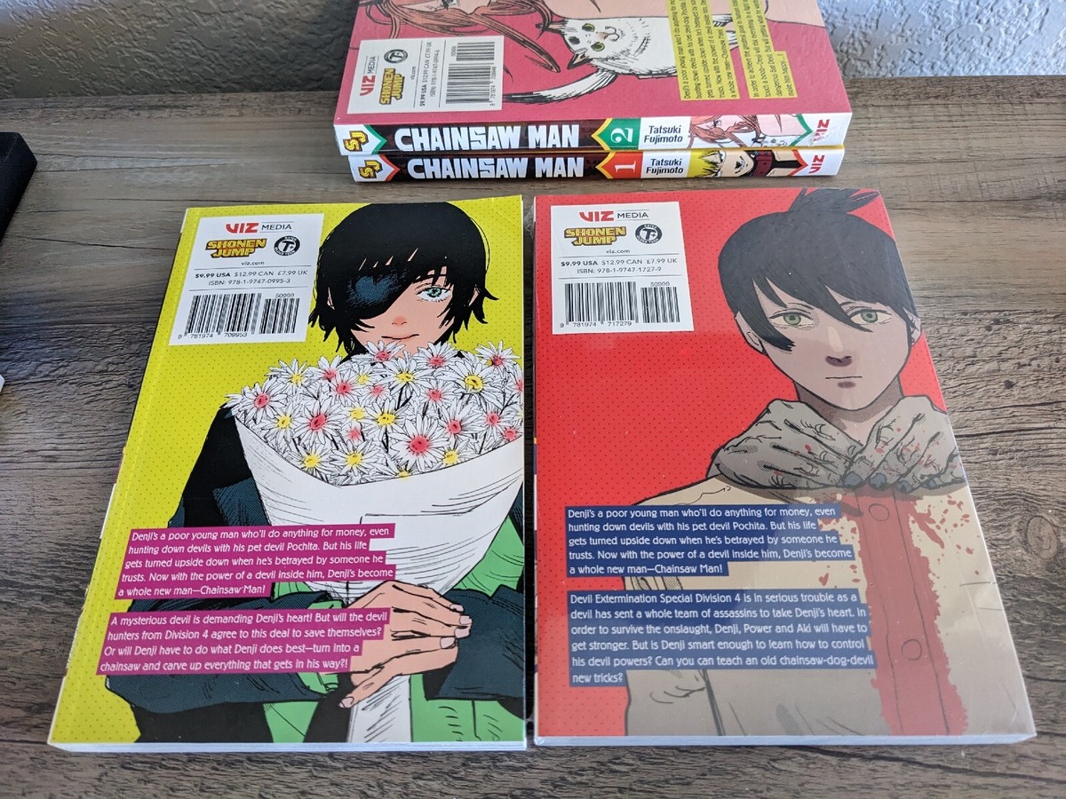 Chainsaw Man Collection 13 book set volumes 1-11 and Tatsuki