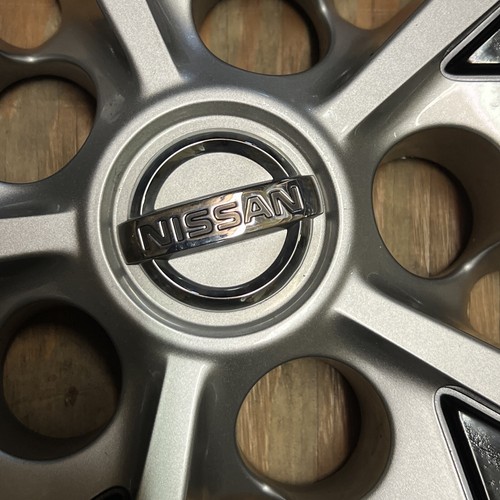 2019-2021 Nissan Altima 16" Hubcap Wheelcover Silver & Black Factory Original OE - Picture 3 of 5