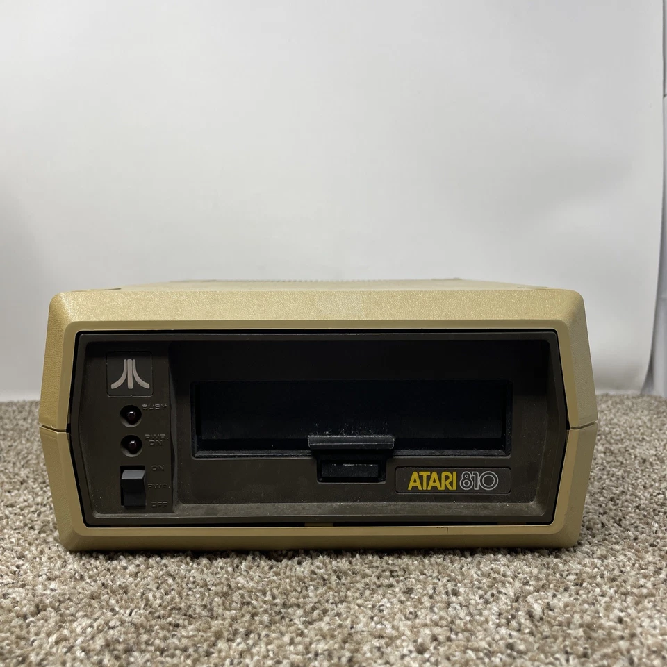 Atari 810 Floppy Disk Drive for Atari 8-bit Computer FOR PARTS As-Is No PSU - Image 3 of 4