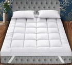 Premium Mattress Topper Soft and Fluffy 4-Inch/10cm King Size (150x200cm)
