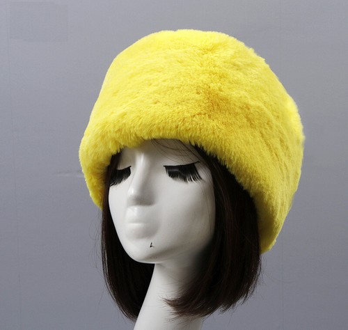 Mujer Piel Sintética Cosaco Estilo Ruso Sombrero Invierno Cubo Sombrero Cálido Esponjoso Gorra Plana - Imagen 61 de 66