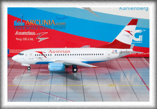 NG Models 1:200 Austrian Airlines Boeing 737-600 "OE-LNL" 06006 - Imagen 3 de 6