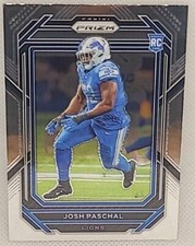 2022 PANINI PRIZM JOSH PASCHAL ROOKIE #389 DETROIT LIONS