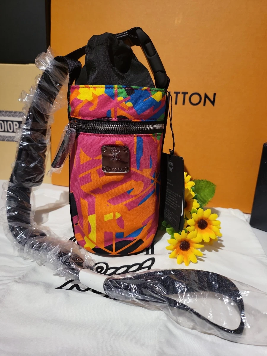 MCM NWT Water Bottle Crossbody Bag Authentic MSRP 350