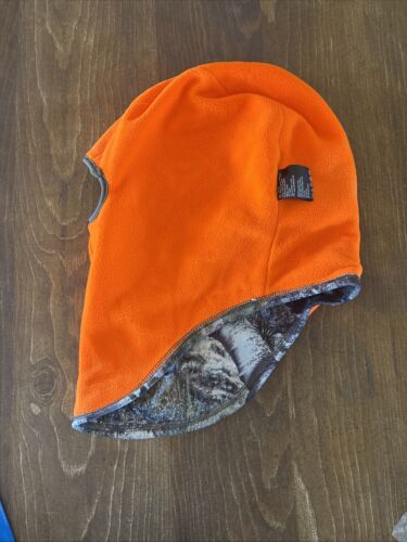 Huntworth Camo Beanie Full Face Mask Fleece Lined Hat Hood Hunting Head Cover - Picture 5 of 8